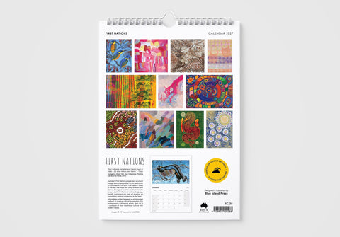 First Nations 2027 Wall Calendar