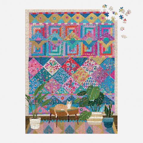 Quilter's Corner Foil Puzzle 1000pc