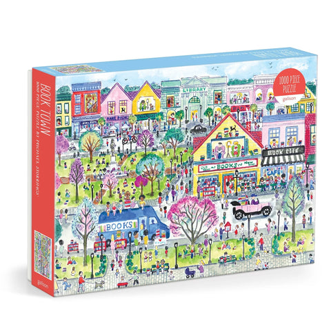 Michael Storrings Book Town Puzzle 1000pc