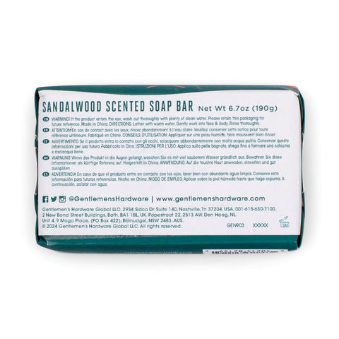 The Golfer's Soap Bar | Sandalwood