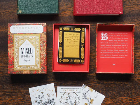 Mixed Bookplates Box Set of 25