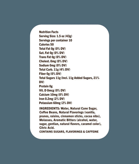 Espresso Martini - 473ml Non Alcoholic Mixer