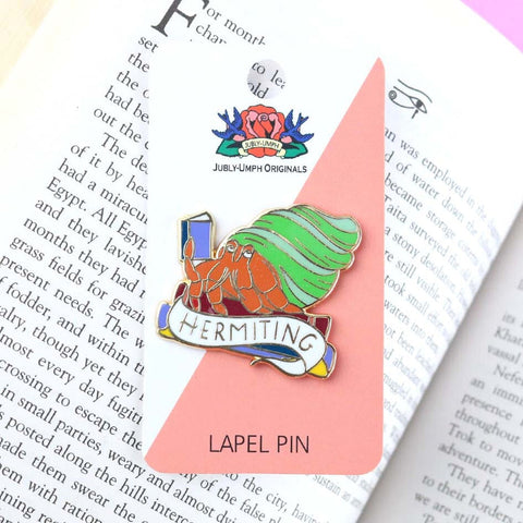 Hermiting Lapel Pin