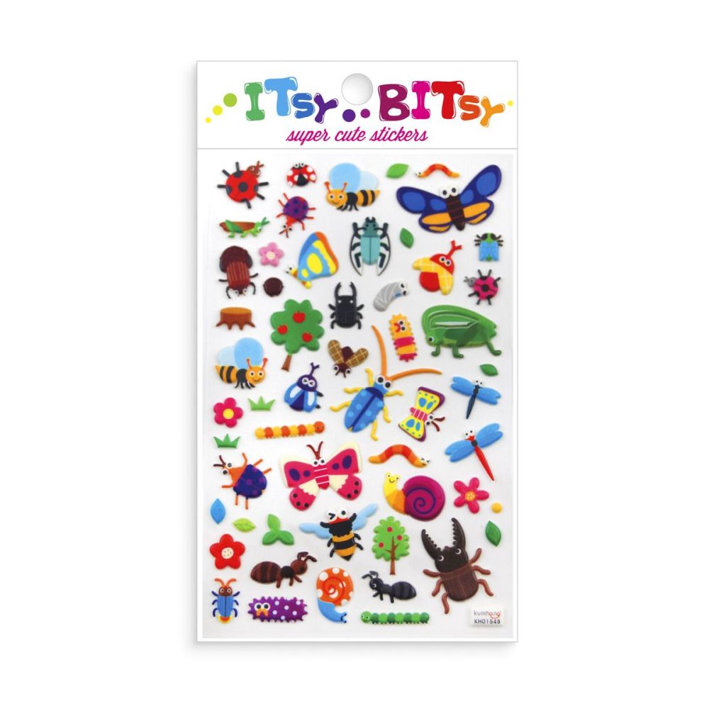 Itsy Bitsy Stickers - Bugs