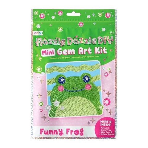 Funny Frog | Razzle Dazzle Mini DIY Gem Art Kit