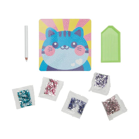 Cutesy Cat | Razzle Dazzle Mini DIY Gem Art Kit