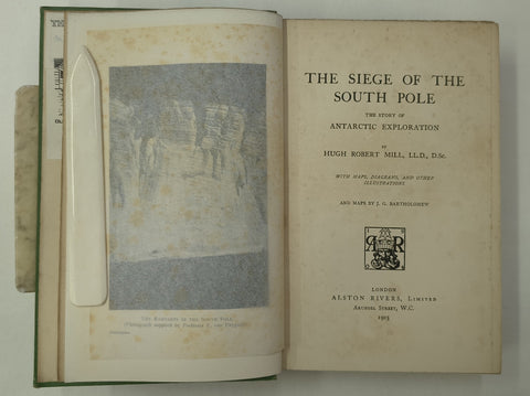 The Siege of the South Pole (First Edition)