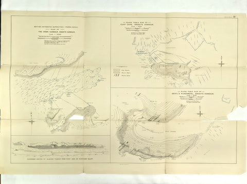 British (Terra Nova) Antarctic Expedition, 1910-1913: Report on the Maps and Surveys. (First Edition)
