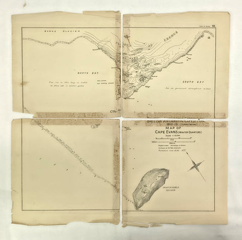 British (Terra Nova) Antarctic Expedition, 1910-1913: Report on the Maps and Surveys. (First Edition)