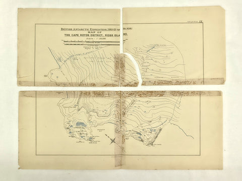 British (Terra Nova) Antarctic Expedition, 1910-1913: Report on the Maps and Surveys. (First Edition)