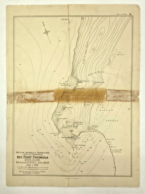 British (Terra Nova) Antarctic Expedition, 1910-1913: Report on the Maps and Surveys. (First Edition)