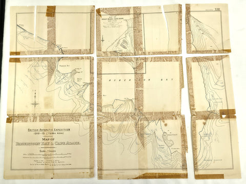 British (Terra Nova) Antarctic Expedition, 1910-1913: Report on the Maps and Surveys. (First Edition)