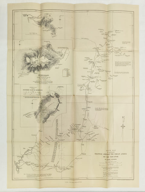Travels Amongst the Great Andes of the Equator (Main and Two Supplementary Volumes)