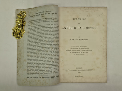 Travels Amongst the Great Andes of the Equator (Main and Two Supplementary Volumes)