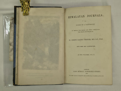 Himalayan Journals, 2 Volumes (First Edition)