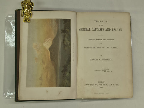 Travels In The Central Caucasus And Bashan (First Edition)