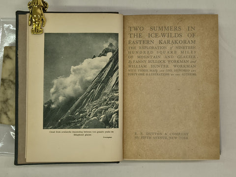 Two Summers In The Ice-Wilds Of The Eastern Karakoram (First US Edition)