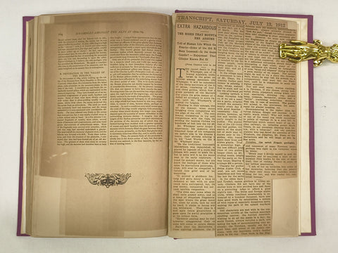 Scrambles Amongst The Alps (First US Edition)