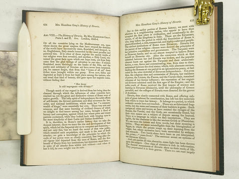 The Glacier Theory, Travels Through the Alps of Savoy, & The History of Etruria