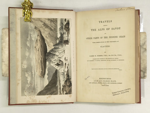 Travels Through the Alps (First Edition)