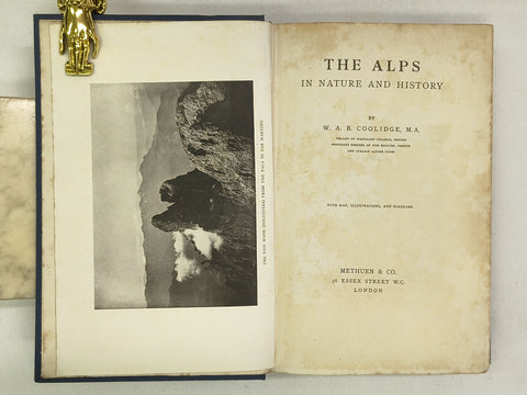 The Alps in Nature and History (First Edition)