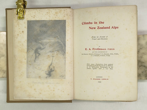 Climbs in the New Zealand Alps (First Edition)