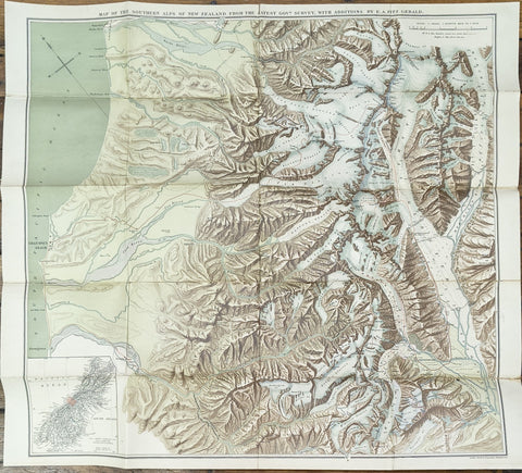 Climbs in the New Zealand Alps (First Edition)