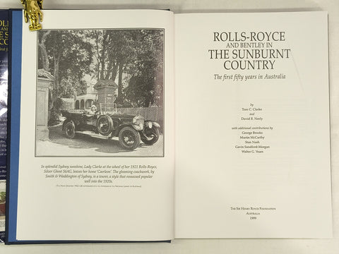 Rolls-Royce and Bentley in the Sunburnt Country (SIGNED First Edition)