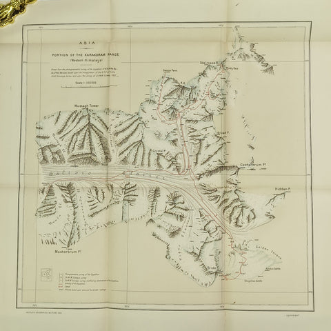 Karakoram and Western Himalaya 1909, 2 volumes (First Edition)