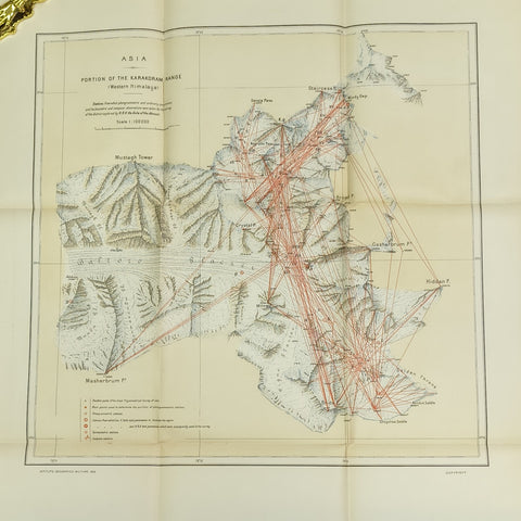 Karakoram and Western Himalaya 1909, 2 volumes (First Edition)