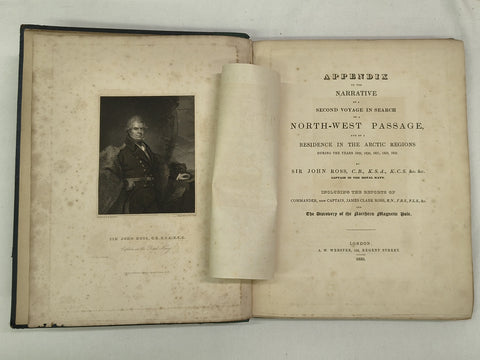 Narrative of a Second Voyage in Search of a North-West Passage (First Edition)