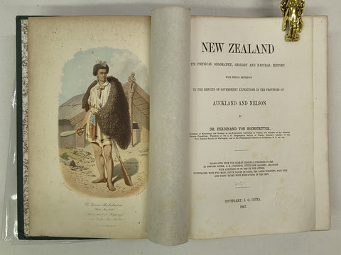 New Zealand: Its Physical Geography, Geology and Natural History (First Edition)