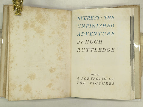 Everest: The Unfinished Adventure (First Edition)
