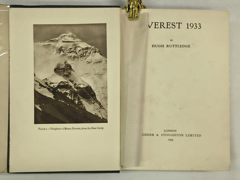 Everest 1933 (First Edition)
