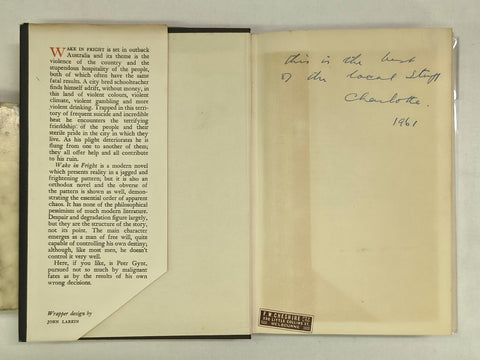 Wake In Fright (First Edition)
