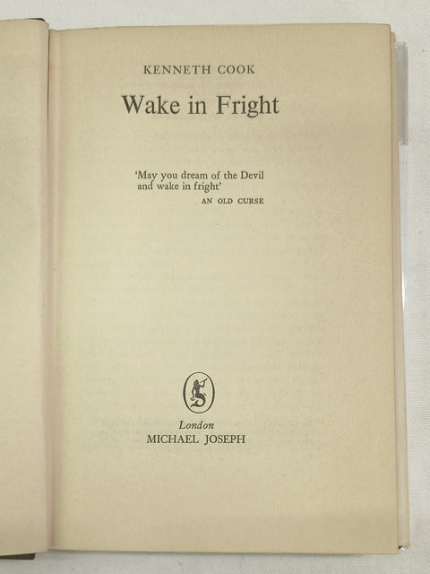 Wake In Fright (First Edition)