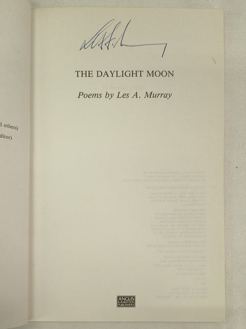 The Daylight Moon (SIGNED First Edition)