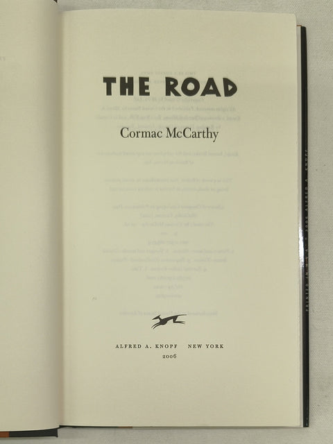 The Road (First Edition)