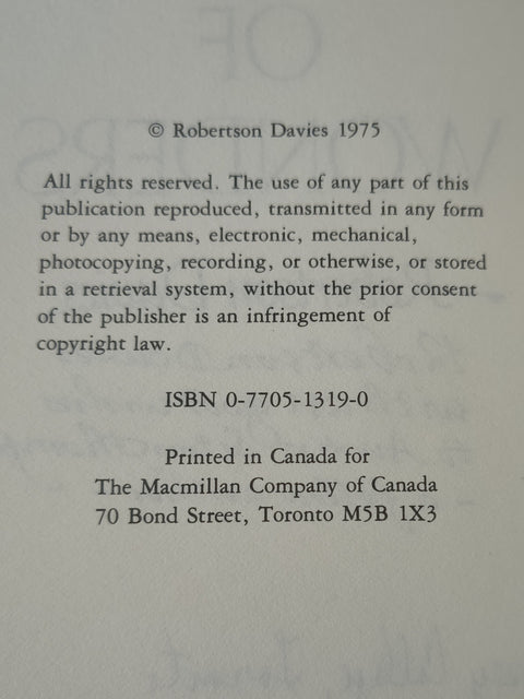 World of Wonder (SIGNED First Edition)