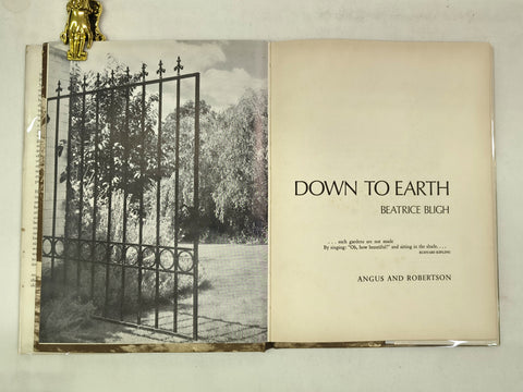 Down to Earth (SIGNED First Edition)