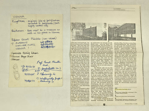 On the Human Aspect in Modern Architecture (SIGNED First Edition)