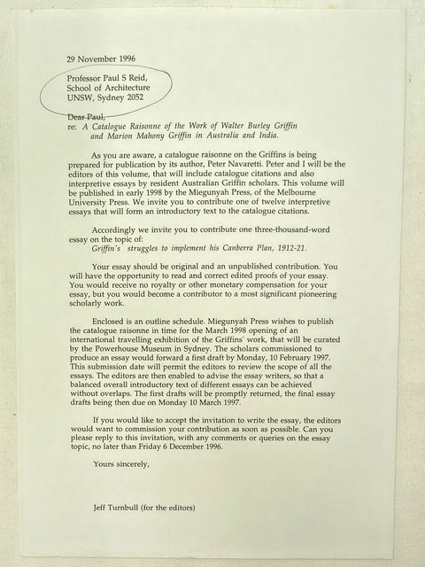 The Griffins in Australia and India (SIGNED Presentation Copy)