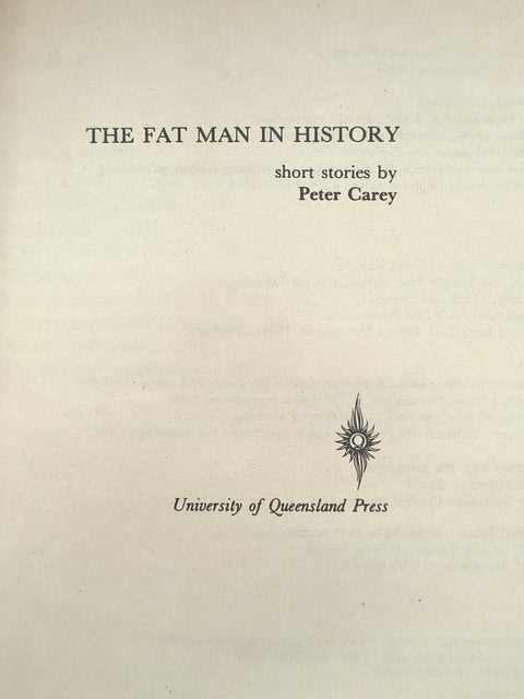 The Fat Man in History (First Edition)