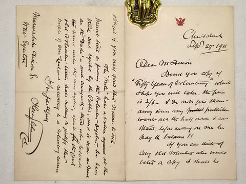 With Axe and Rope in the New Zealand Alps (SIGNED First Edition)