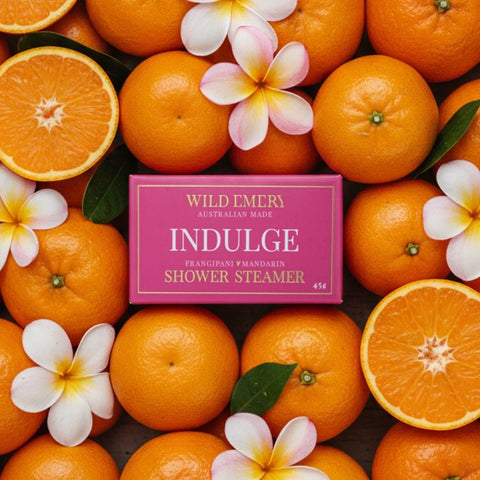 Indulge Shower Steamer | Frangipani x Mandarin