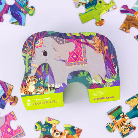 In the Jungle Classic Floor Puzzle 36 Piece