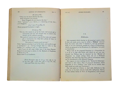 Symbolic Logic: Part 1 Elementary (Inscribed by Author)