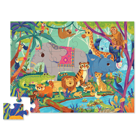 In the Jungle Classic Floor Puzzle 36 Piece