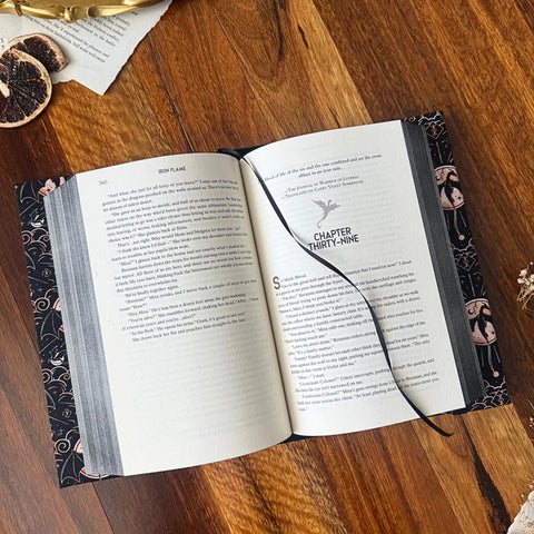 Iron Flame Fabric Dust Jacket Small