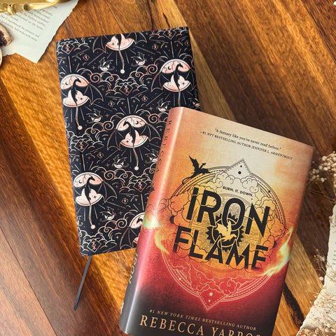 Iron Flame Fabric Dust Jacket Small